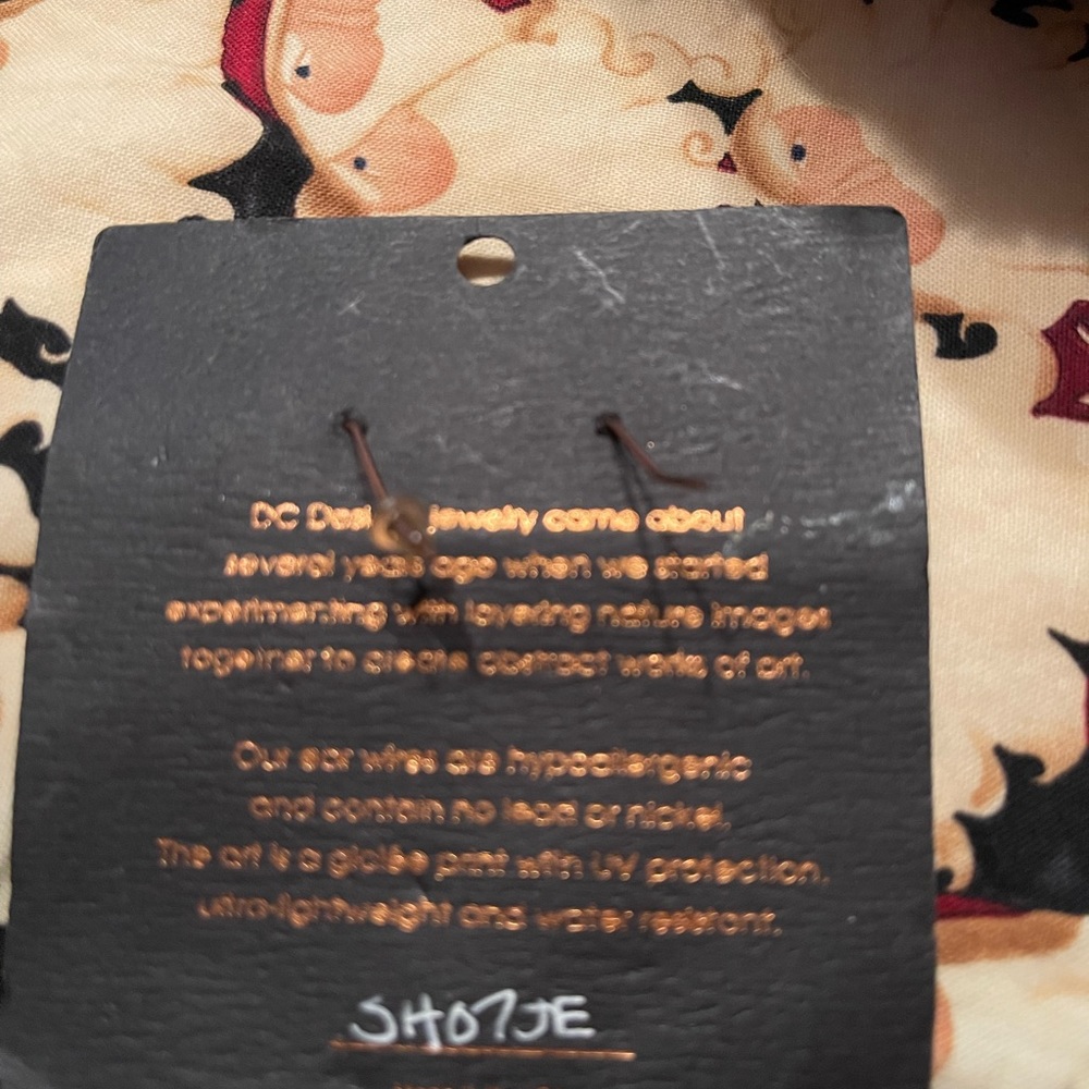 Custom design earrings - Picture 2 of 2
